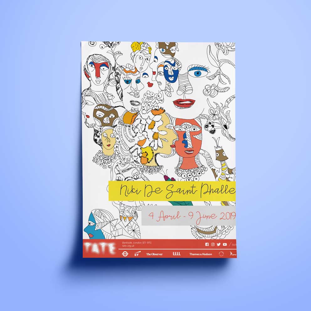 Ninth slide Poster Nikie De Saint Phalle