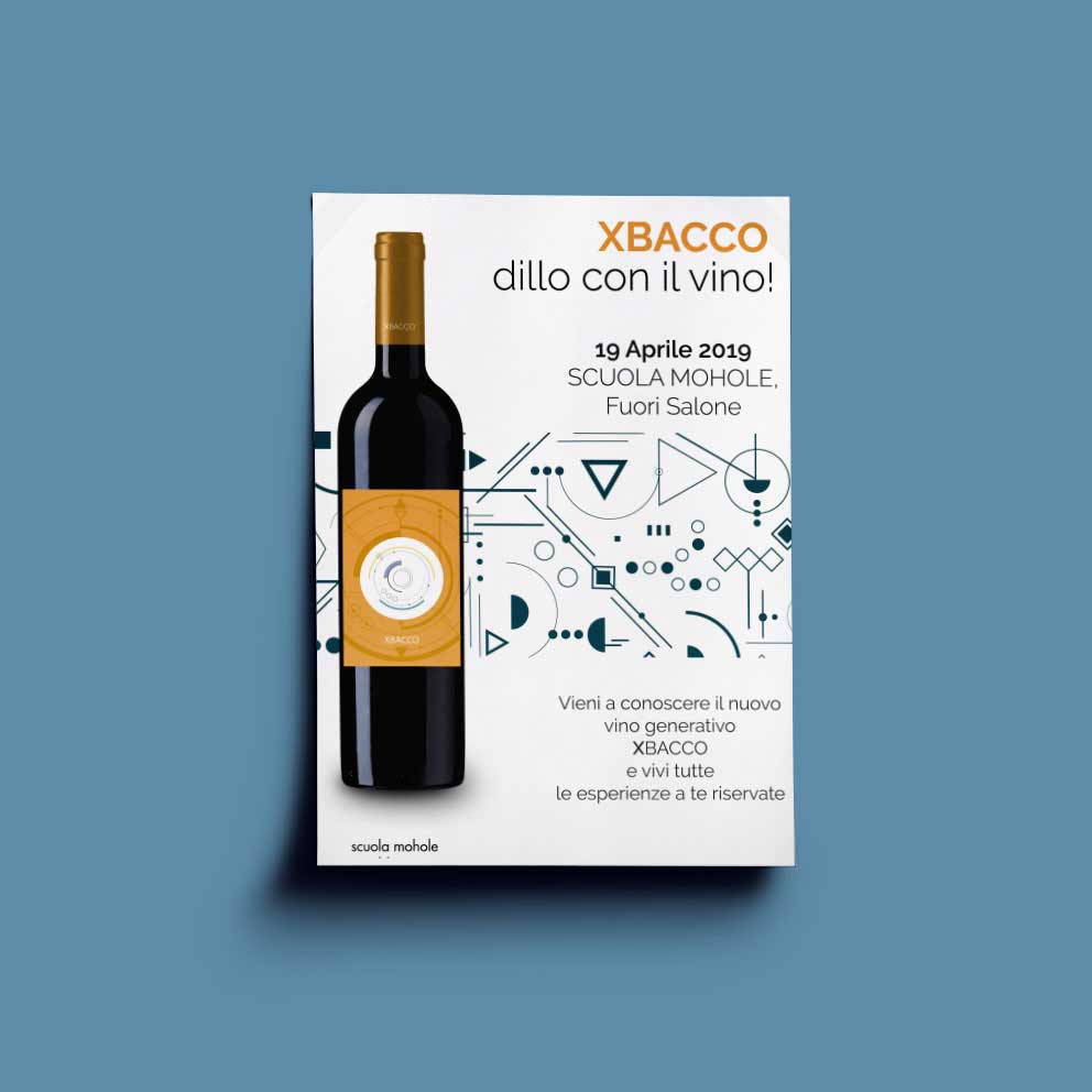 First slide Poster yellow bottle